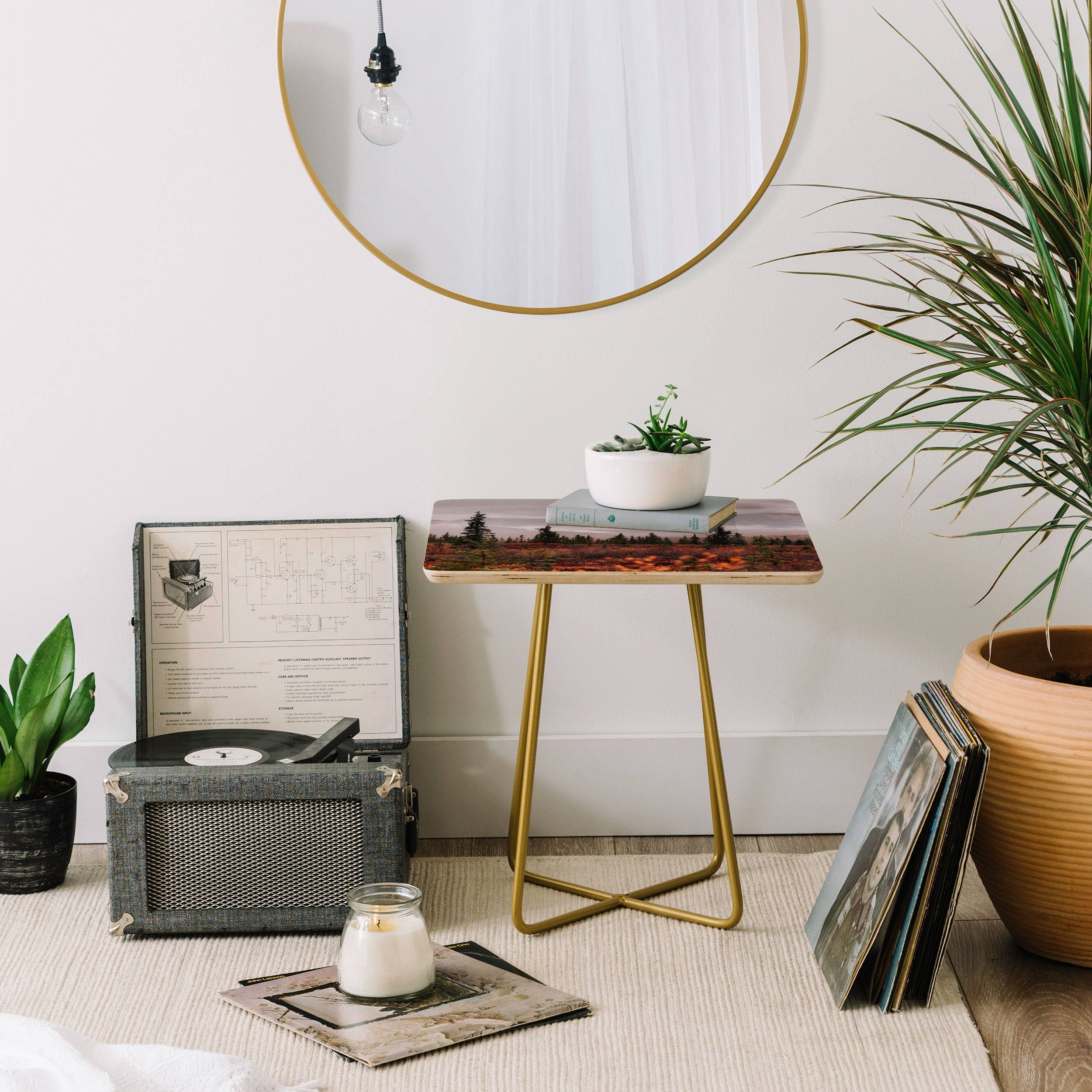 Hannah Kemp Autumn Up North Side Table