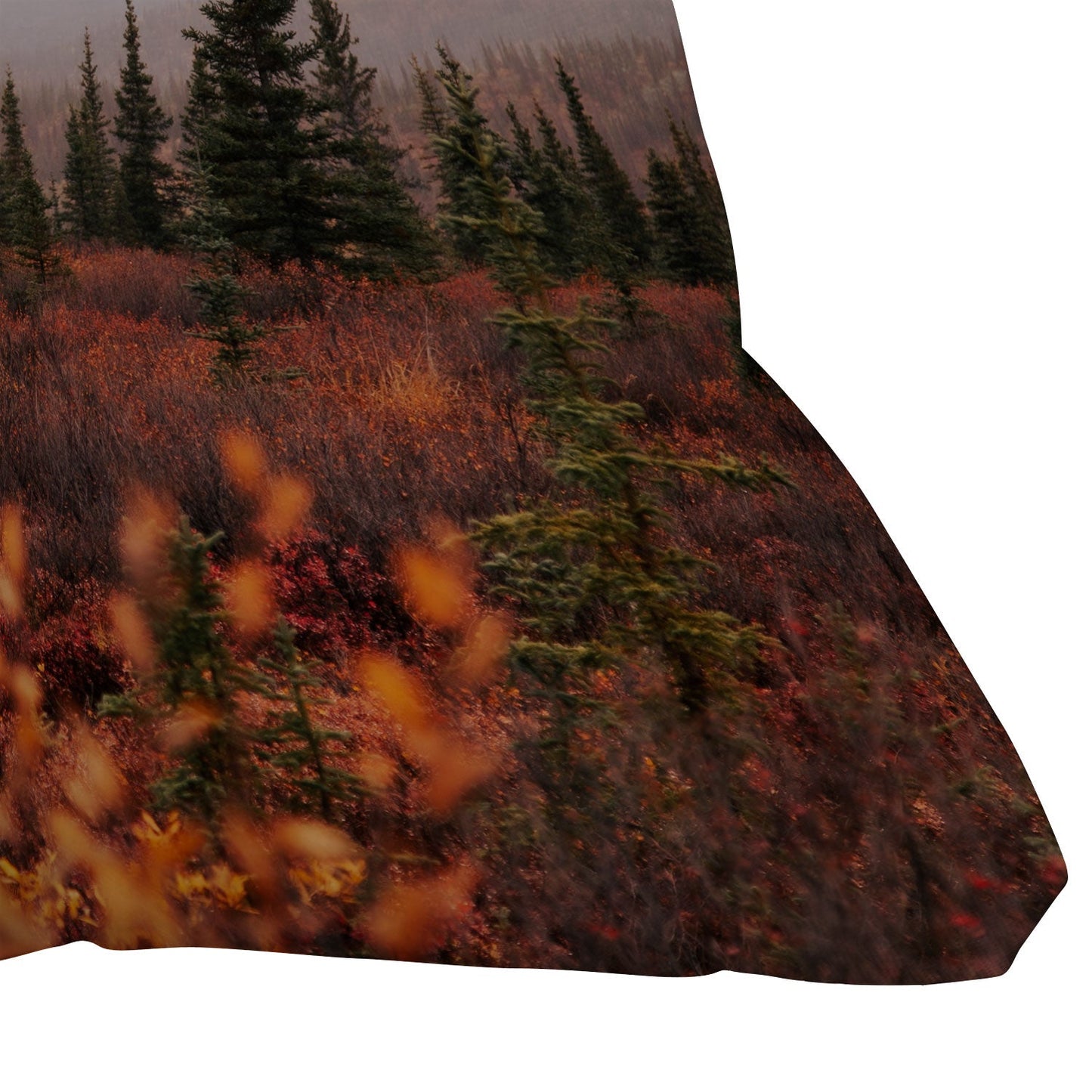 Hannah Kemp Autumn Up North Outdoor Throw Pillow