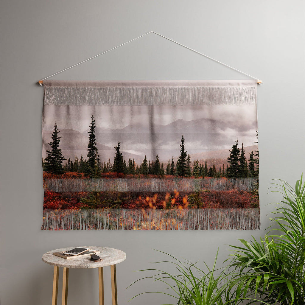 Hannah Kemp Autumn Up North Wall Hanging Landscape