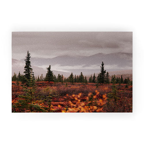 Hannah Kemp Autumn Up North Welcome Mat