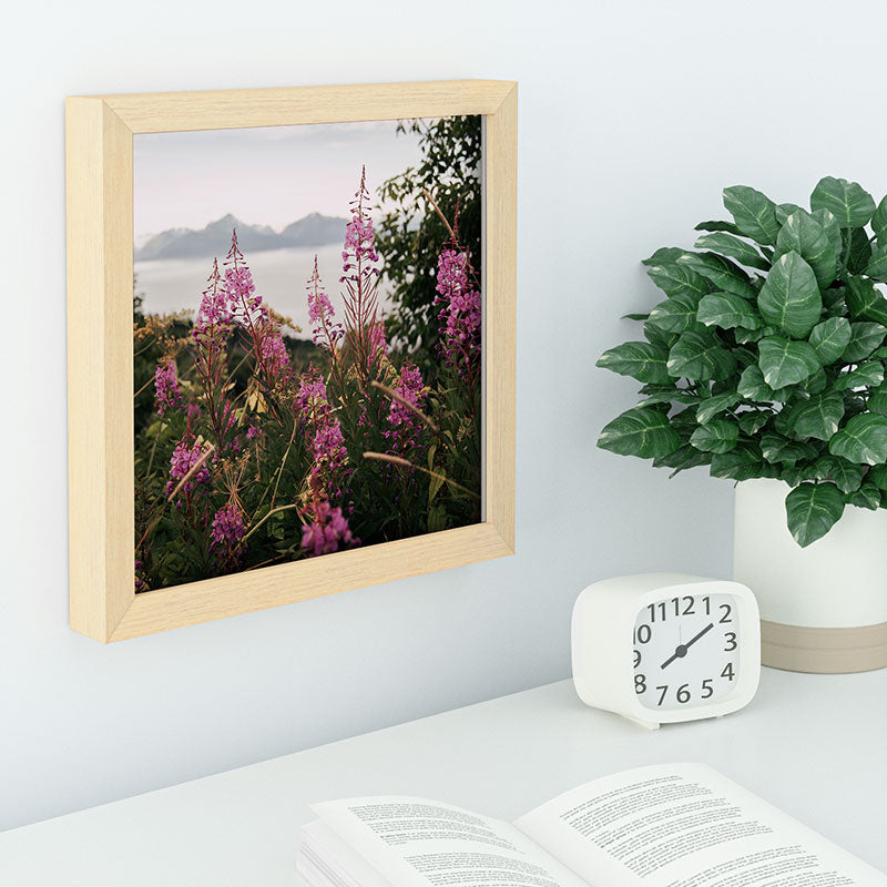 Hannah Kemp Fireweed Season Recessed Framing Square