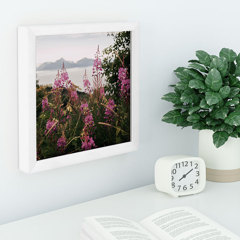 Hannah Kemp Fireweed Season Recessed Framing Square