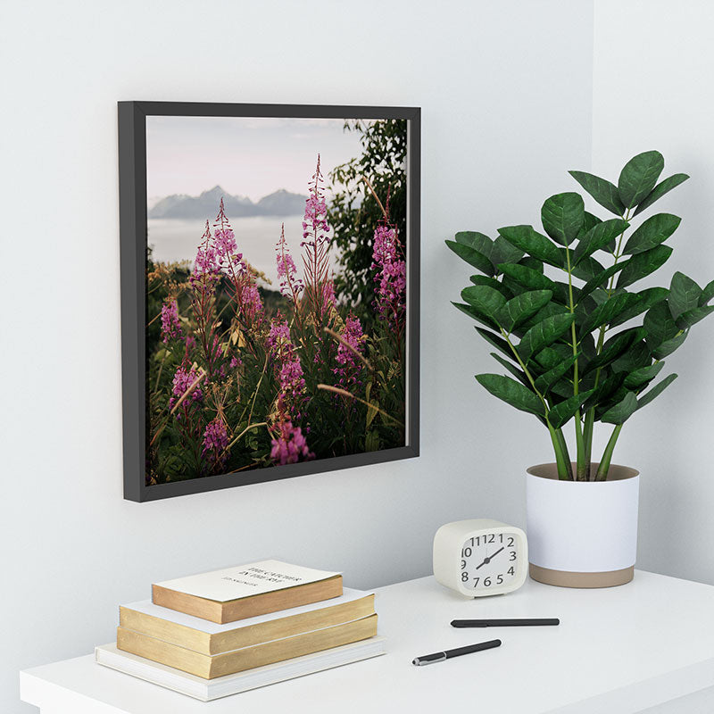 Hannah Kemp Fireweed Season Recessed Framing Square