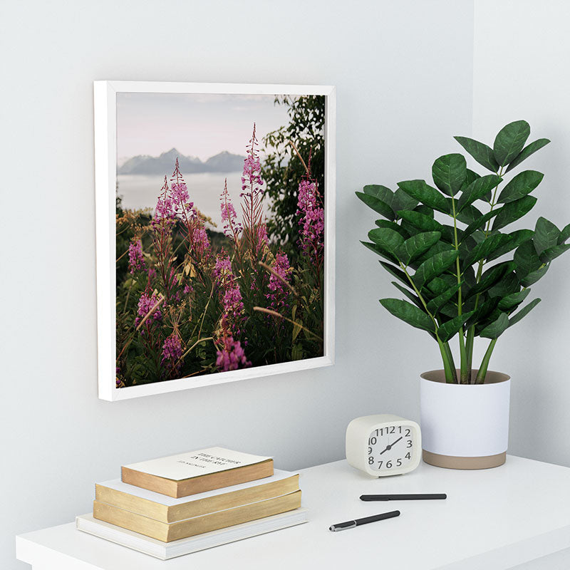 Hannah Kemp Fireweed Season Recessed Framing Square