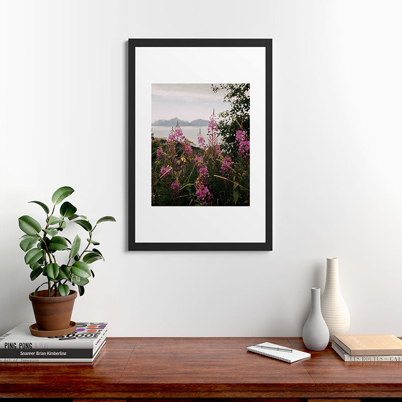 Hannah Kemp Fireweed Season Framed Art Print