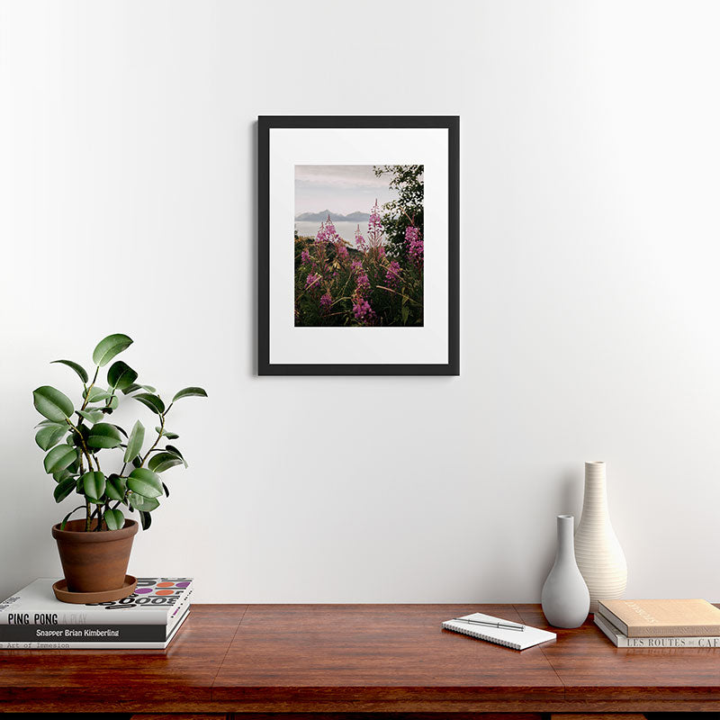 Hannah Kemp Fireweed Season Framed Art Print