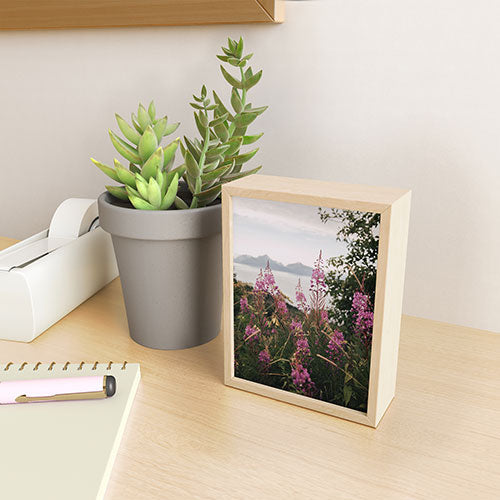 Hannah Kemp Fireweed Season Framed Mini Art Print