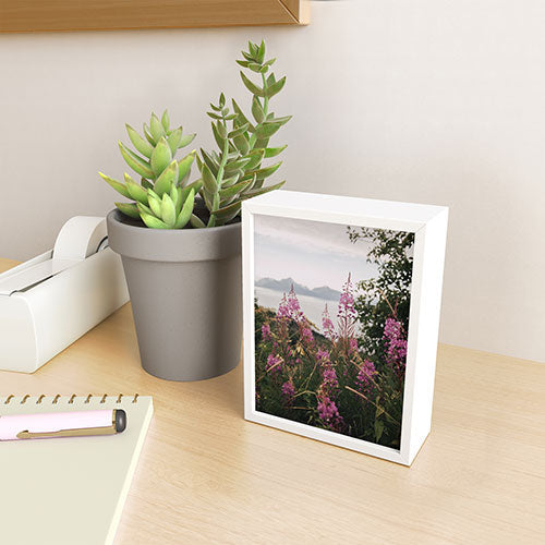 Hannah Kemp Fireweed Season Framed Mini Art Print