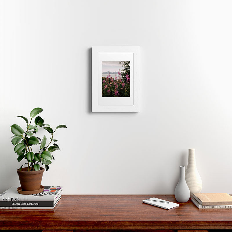 Hannah Kemp Fireweed Season Framed Art Print