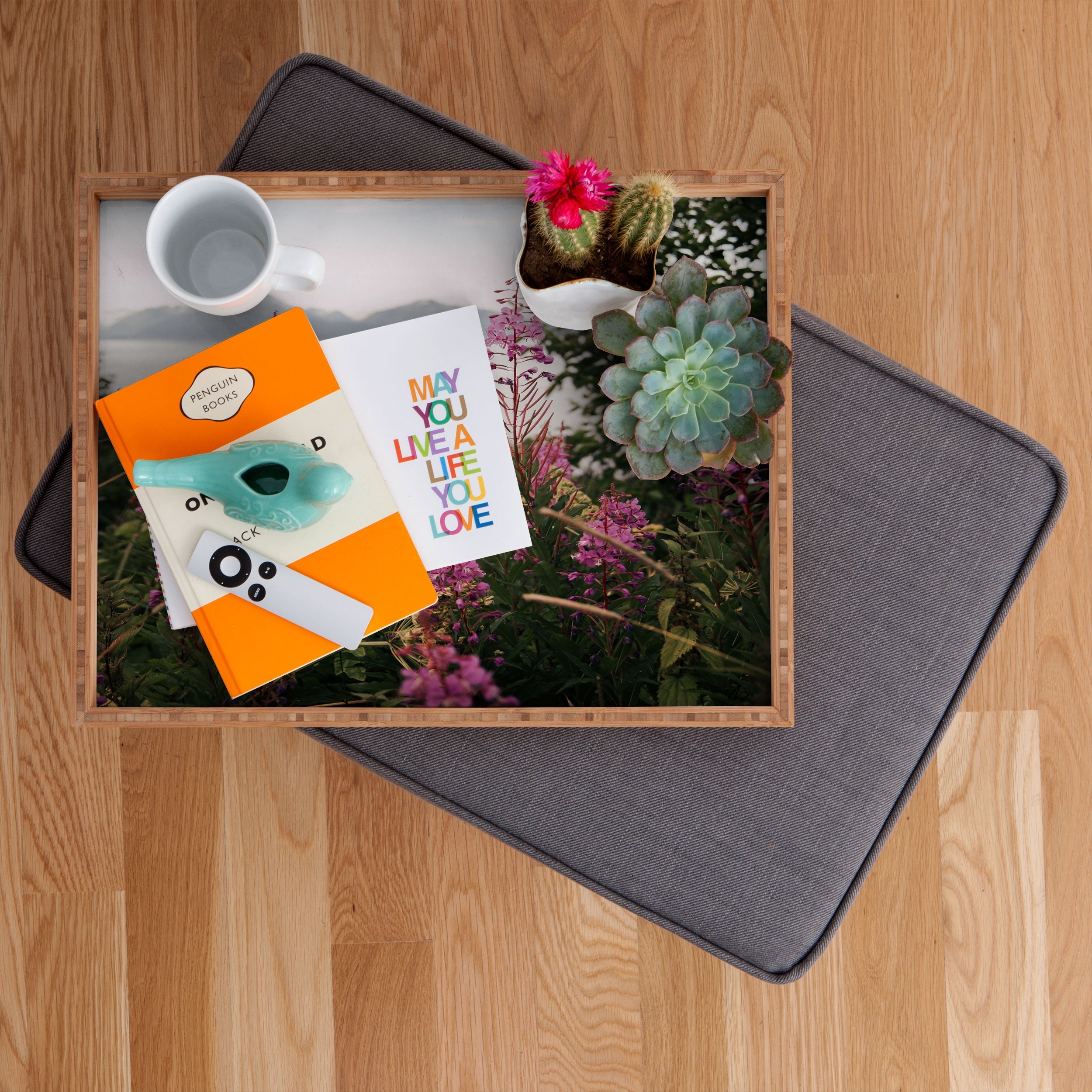 Hannah Kemp Fireweed Season Rectangular Tray