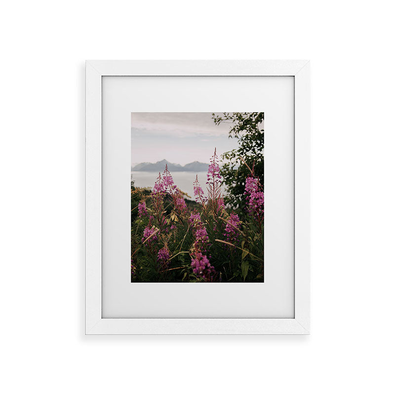 Hannah Kemp Fireweed Season Framed Art Print