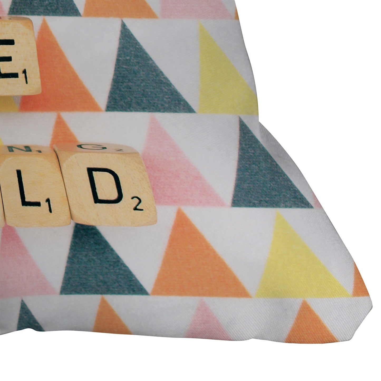 Happee Monkee Joy To The World Outdoor Throw Pillow