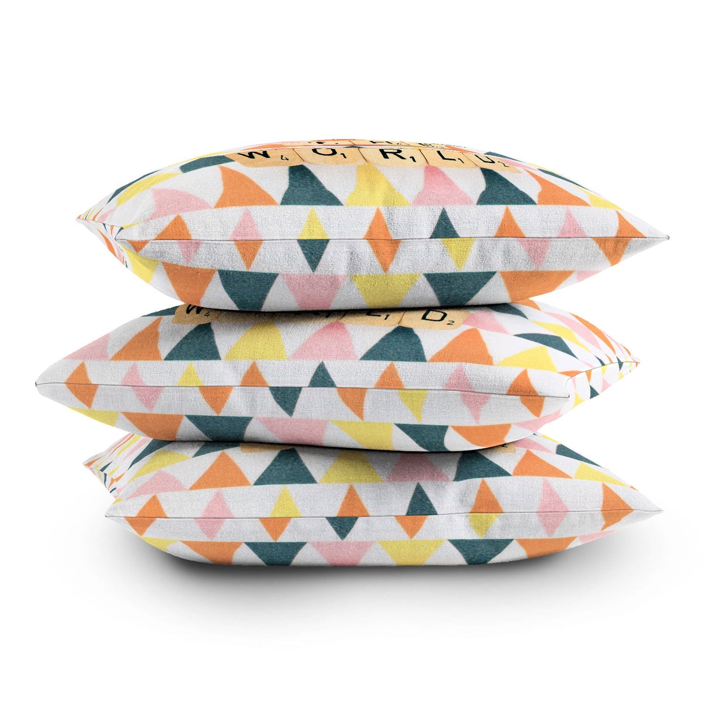 Happee Monkee Joy To The World Outdoor Throw Pillow