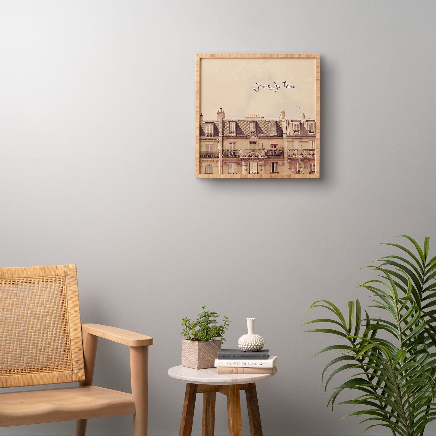 Happee Monkee Paris Je Taime Framed Wall Art
