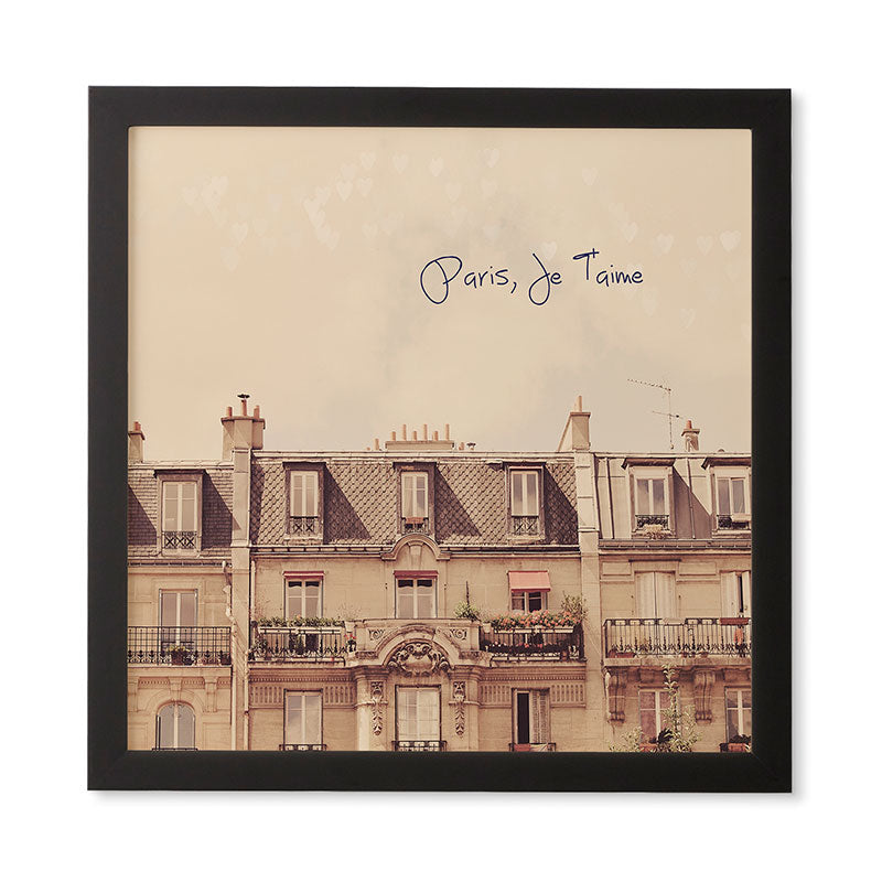 Happee Monkee Paris Je Taime Framed Wall Art