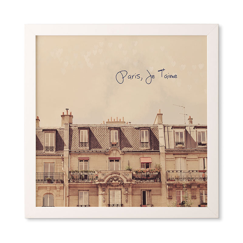 Happee Monkee Paris Je Taime Framed Wall Art