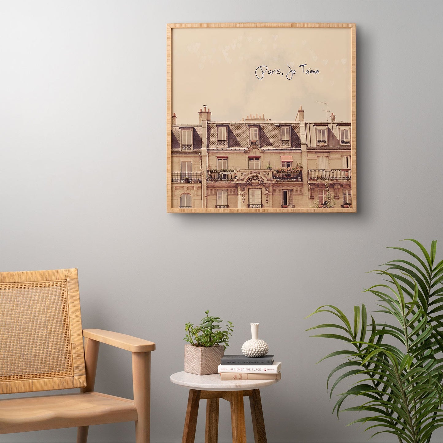 Happee Monkee Paris Je Taime Framed Wall Art