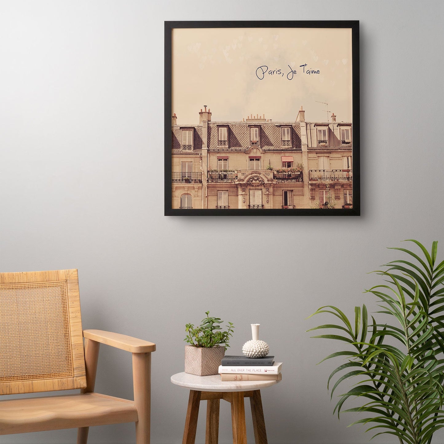 Happee Monkee Paris Je Taime Framed Wall Art