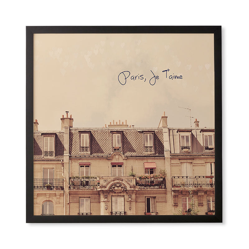 Happee Monkee Paris Je Taime Framed Wall Art