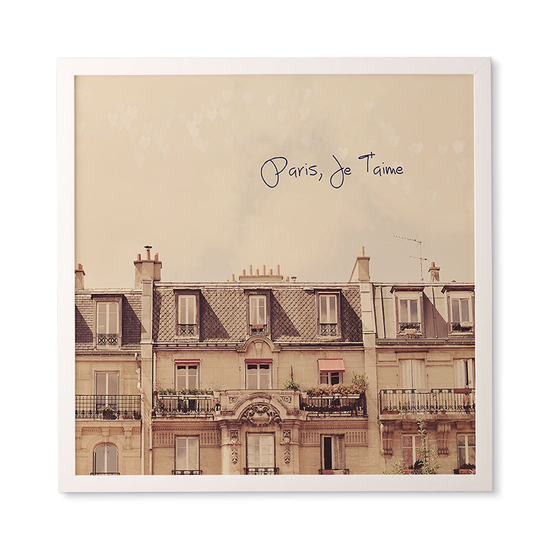 Happee Monkee Paris Je Taime Framed Wall Art