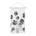 Gal Design Black And White Palms Wall Hanging Portrait