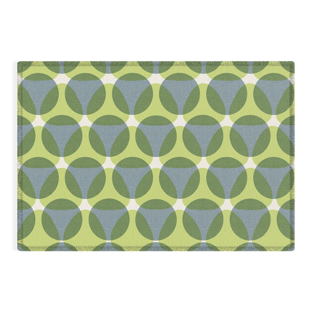 Marta Barragan Camarasa Stylish Retro Circle Outdoor Rug
