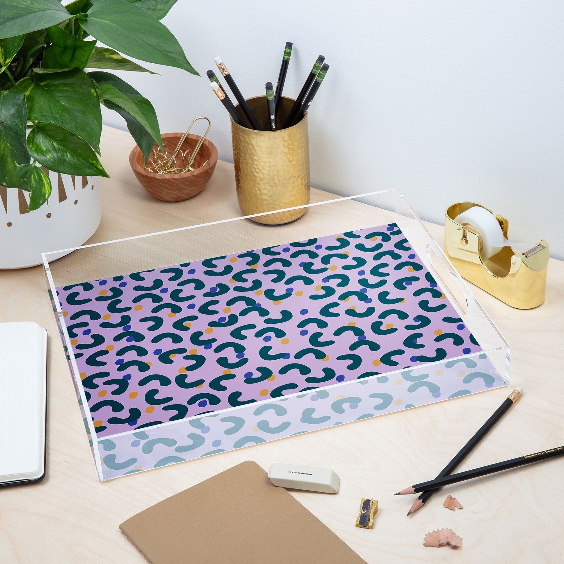 Camilla Foss Pebbles Mix Acrylic Tray