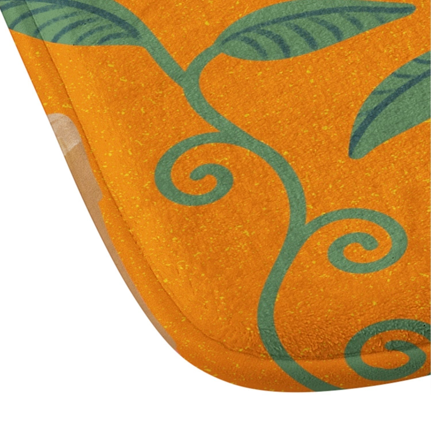 Design by Spark Rose Bubbly And Florals Memory Foam Bath Mat