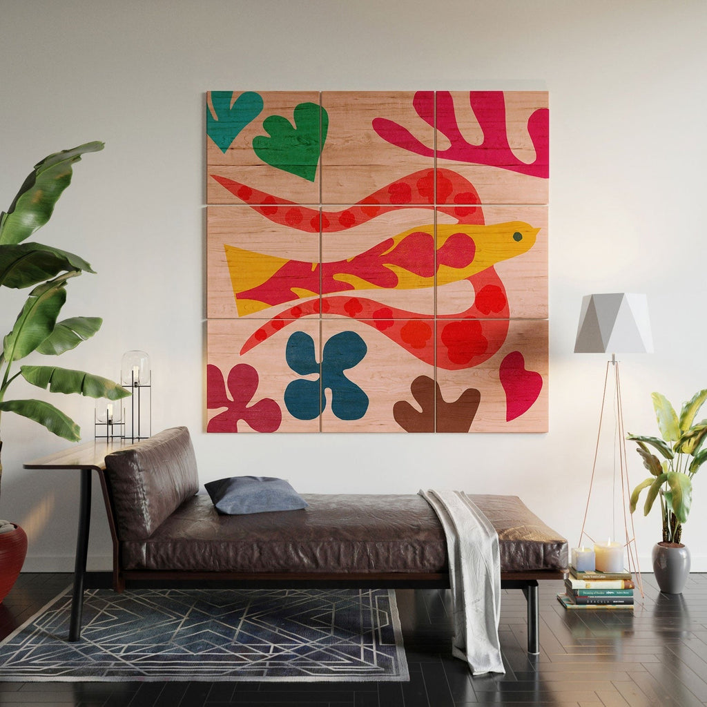 Garima Dhawan Cutouts 49 Wood Wall Mural