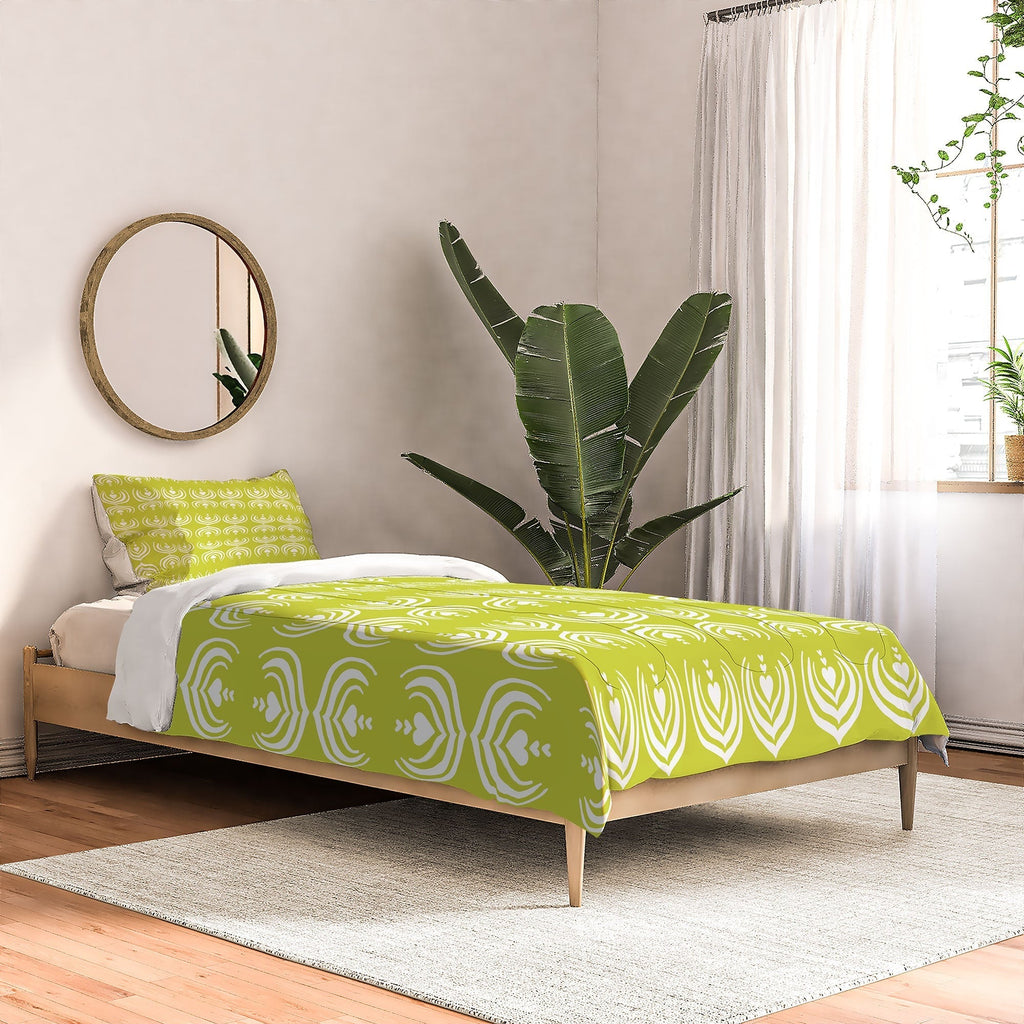 Design by Spark Matcha Latte Art Comforter
