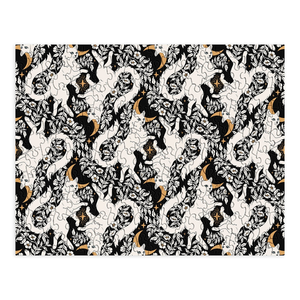 Avenie Celestial Cats Gold Puzzle