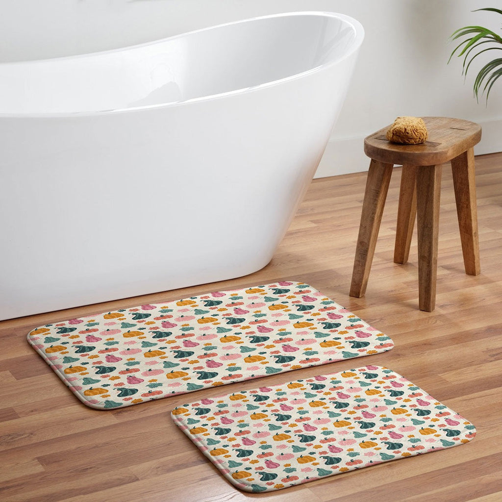 Design by Spark Gourdgeous Autumn Memory Foam Bath Mat