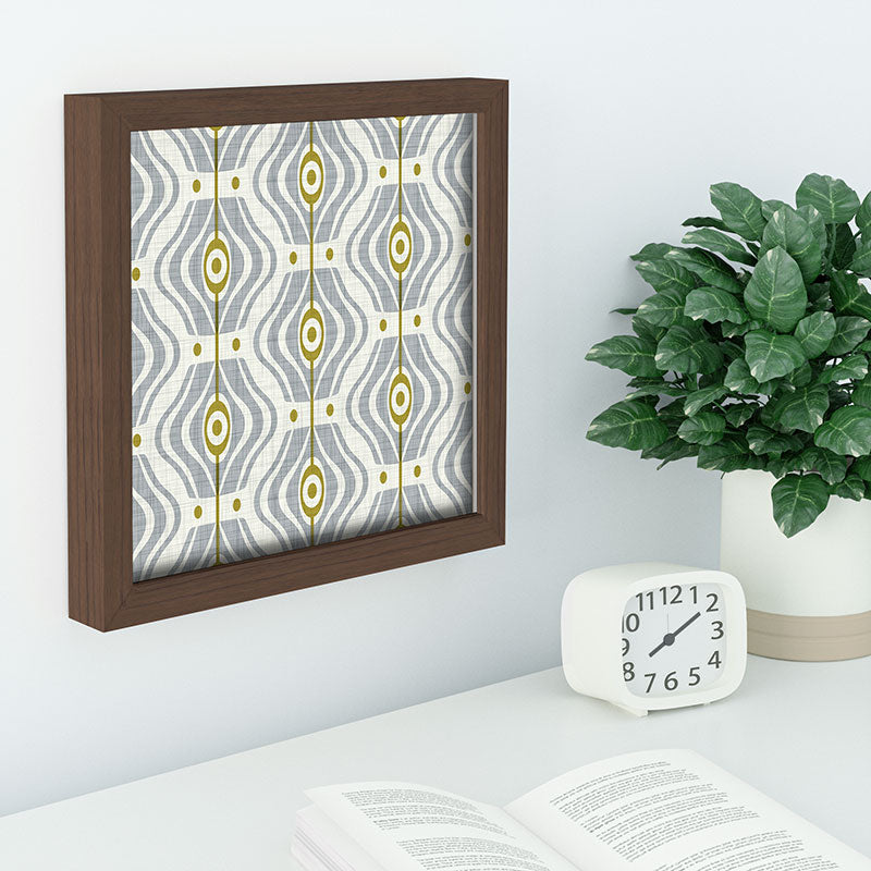Heather Dutton Bungalow Grey Recessed Framing Square