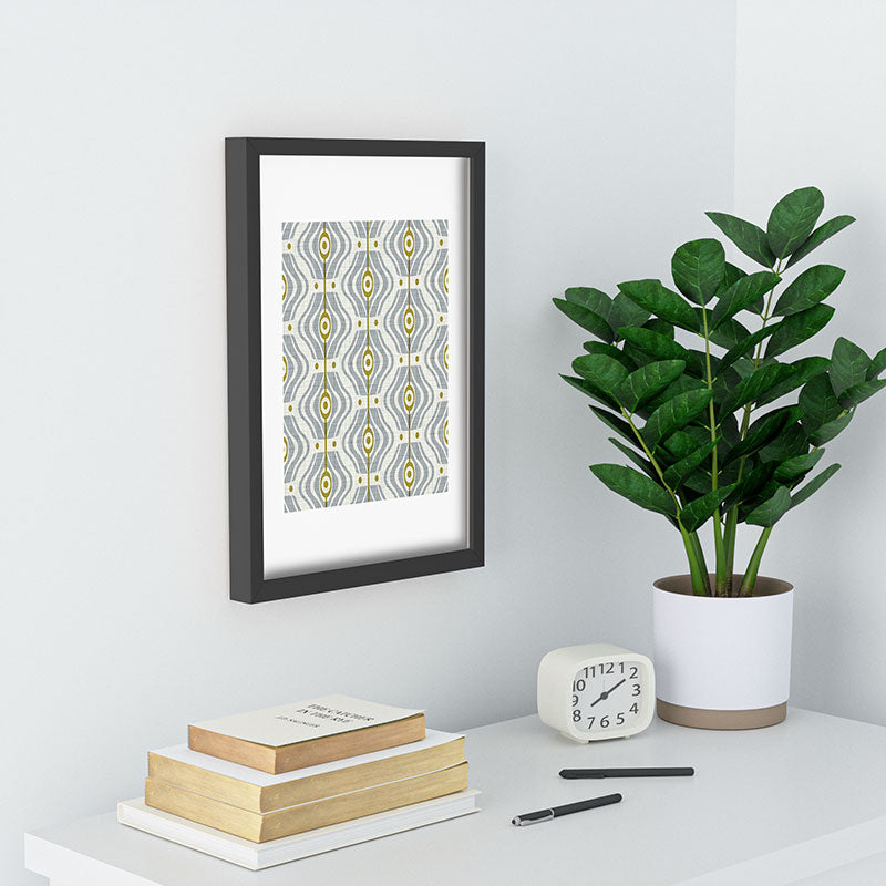Heather Dutton Bungalow Grey Recessed Framing Rectangle