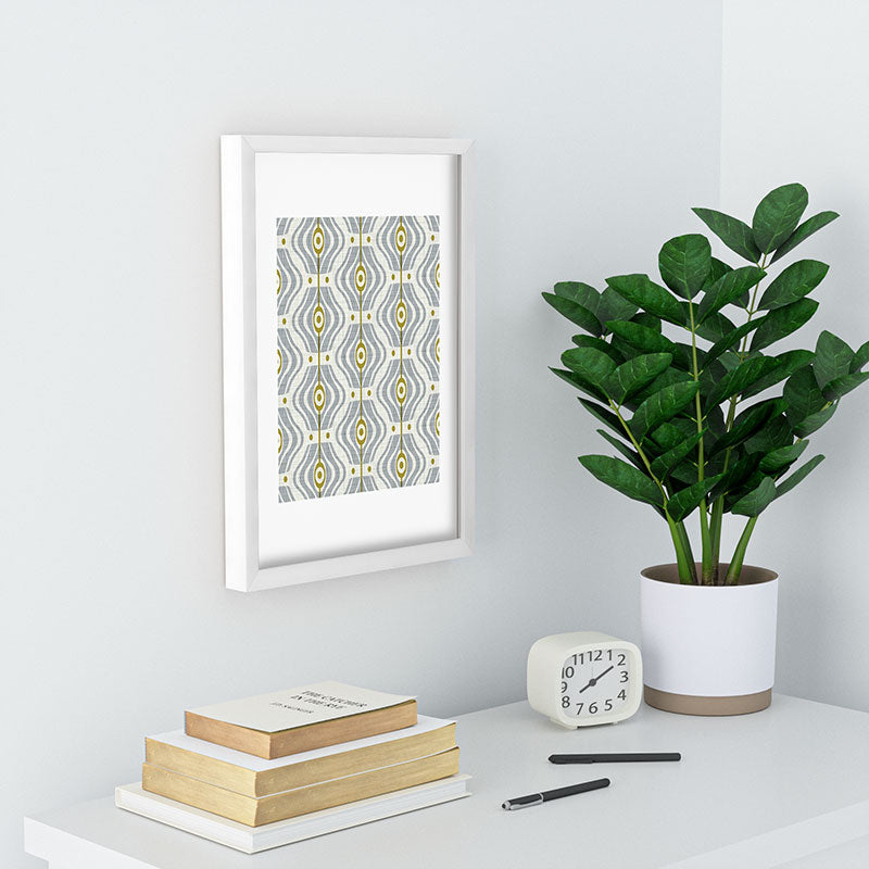 Heather Dutton Bungalow Grey Recessed Framing Rectangle