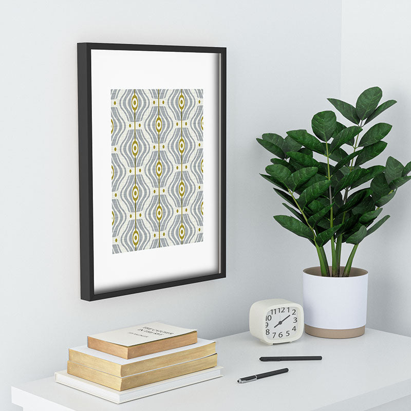 Heather Dutton Bungalow Grey Recessed Framing Rectangle