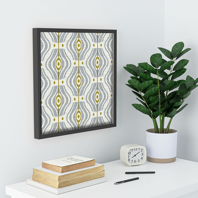 Heather Dutton Bungalow Grey Recessed Framing Square