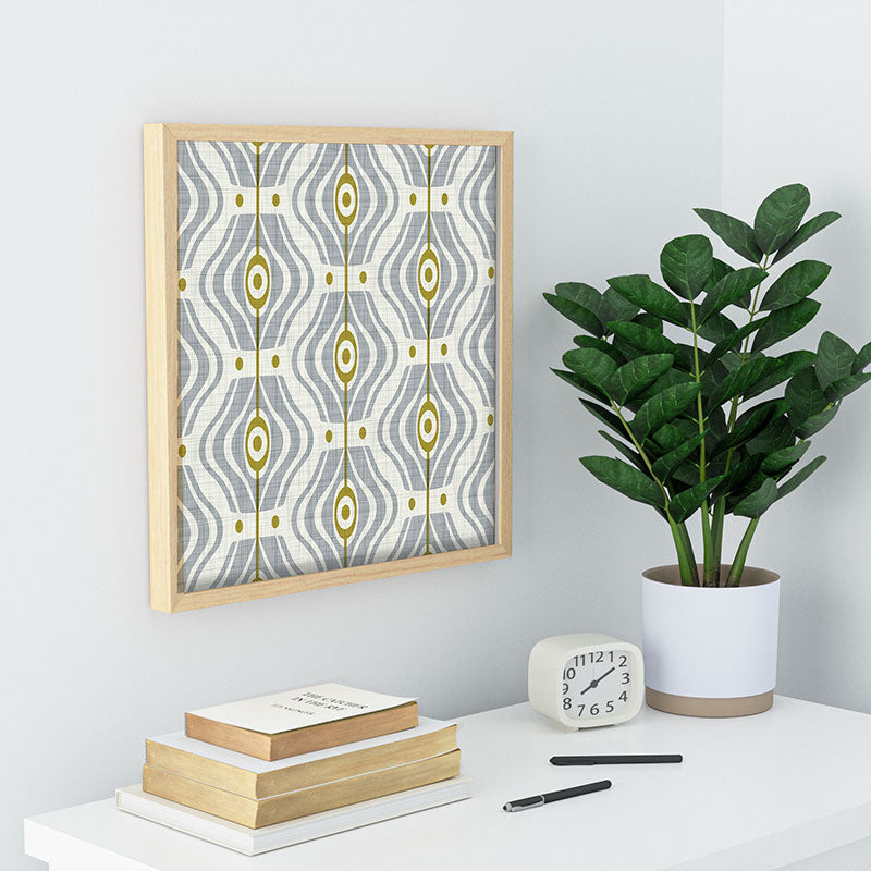 Heather Dutton Bungalow Grey Recessed Framing Square