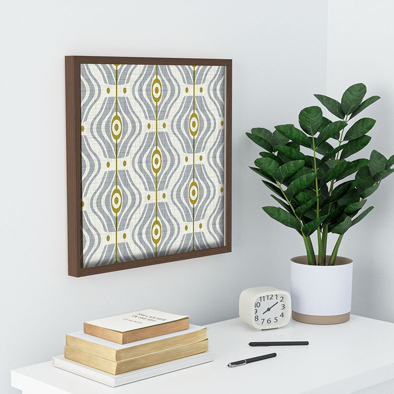Heather Dutton Bungalow Grey Recessed Framing Square
