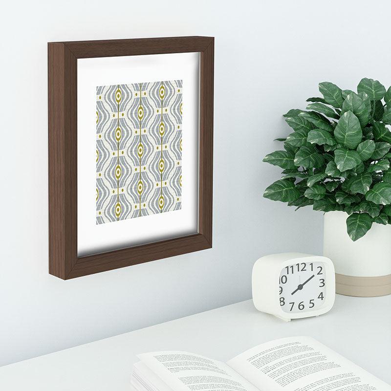 Heather Dutton Bungalow Grey Recessed Framing Rectangle