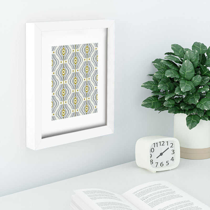 Heather Dutton Bungalow Grey Recessed Framing Rectangle