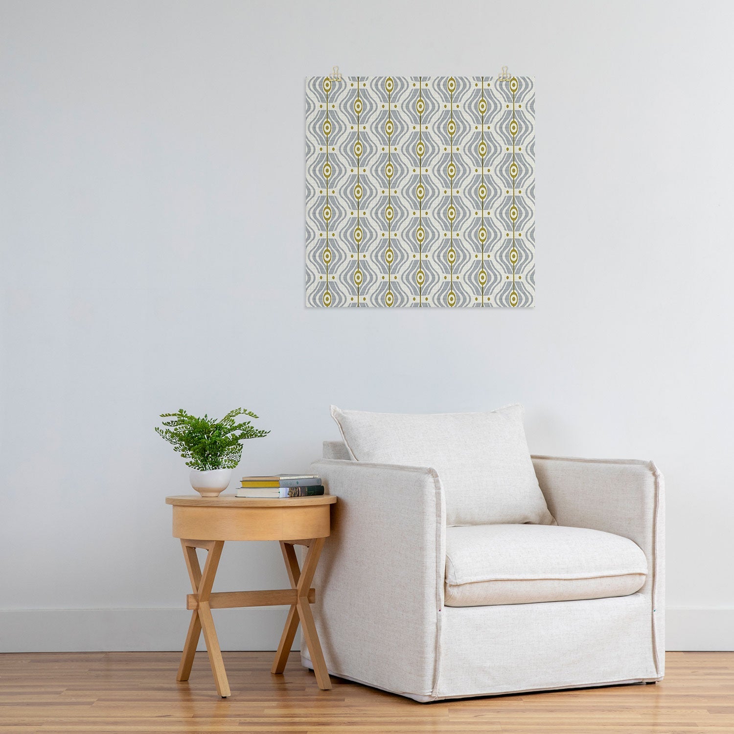 Heather Dutton Bungalow Grey Art Print