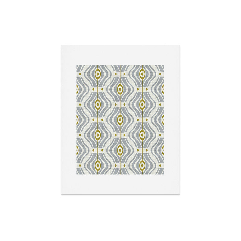 Heather Dutton Bungalow Grey Art Print