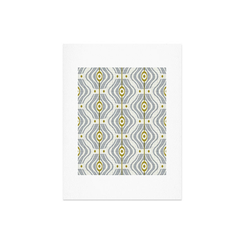 Heather Dutton Bungalow Grey Art Print