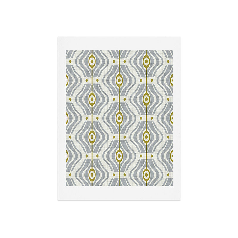 Heather Dutton Bungalow Grey Art Print