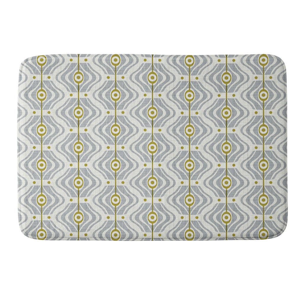 Heather Dutton Bungalow Grey Memory Foam Bath Mat