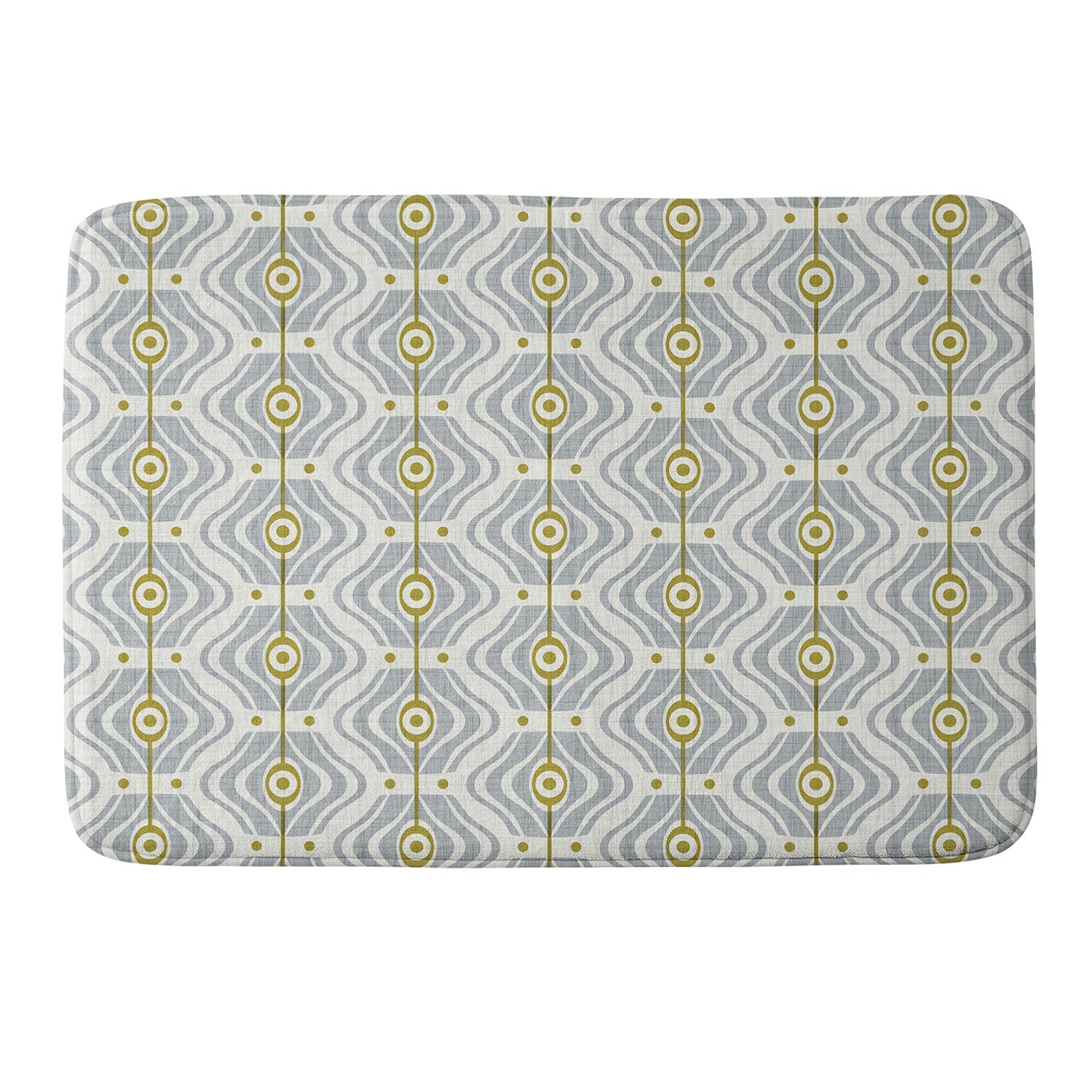 Heather Dutton Bungalow Grey Memory Foam Bath Mat
