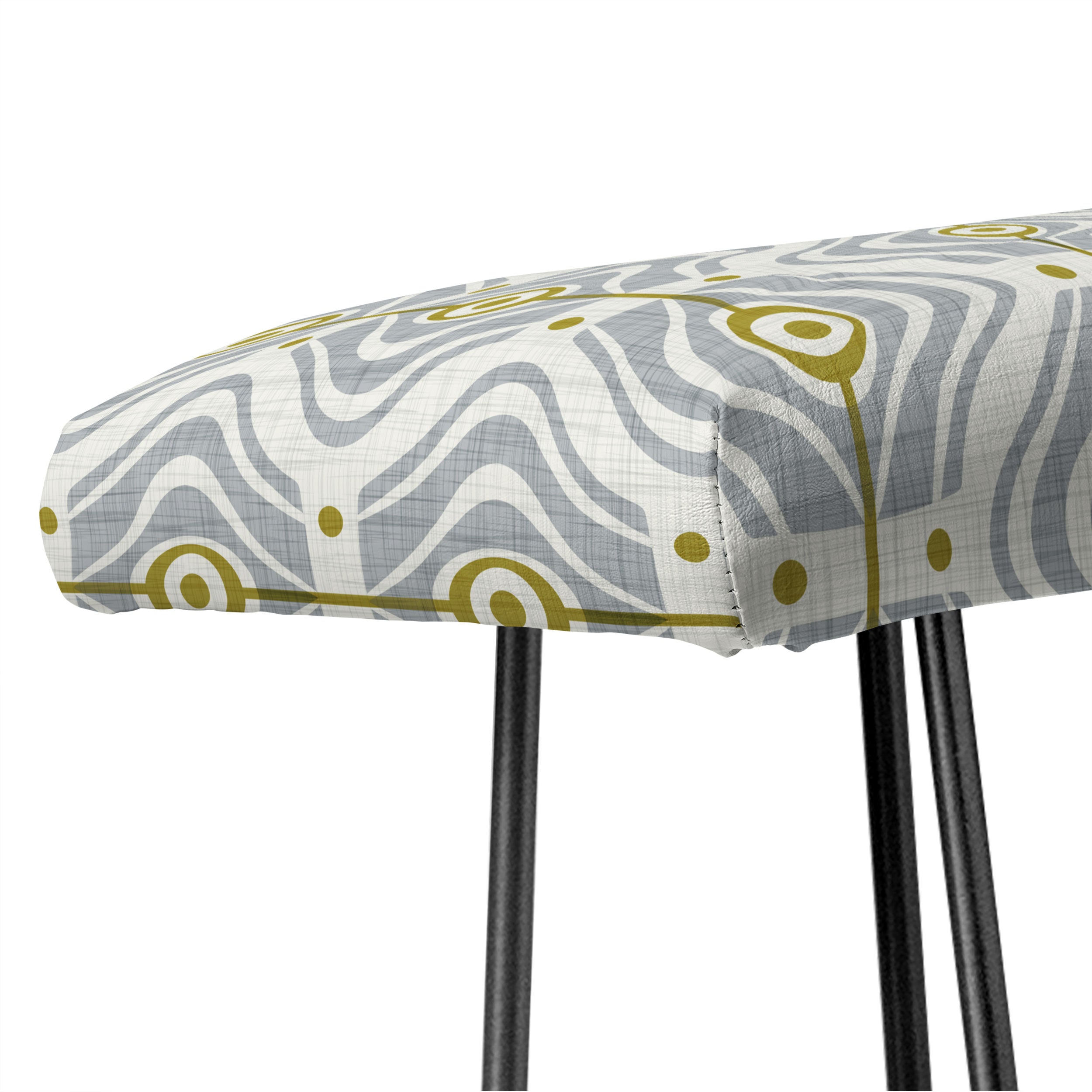Heather Dutton Bungalow Grey Bench