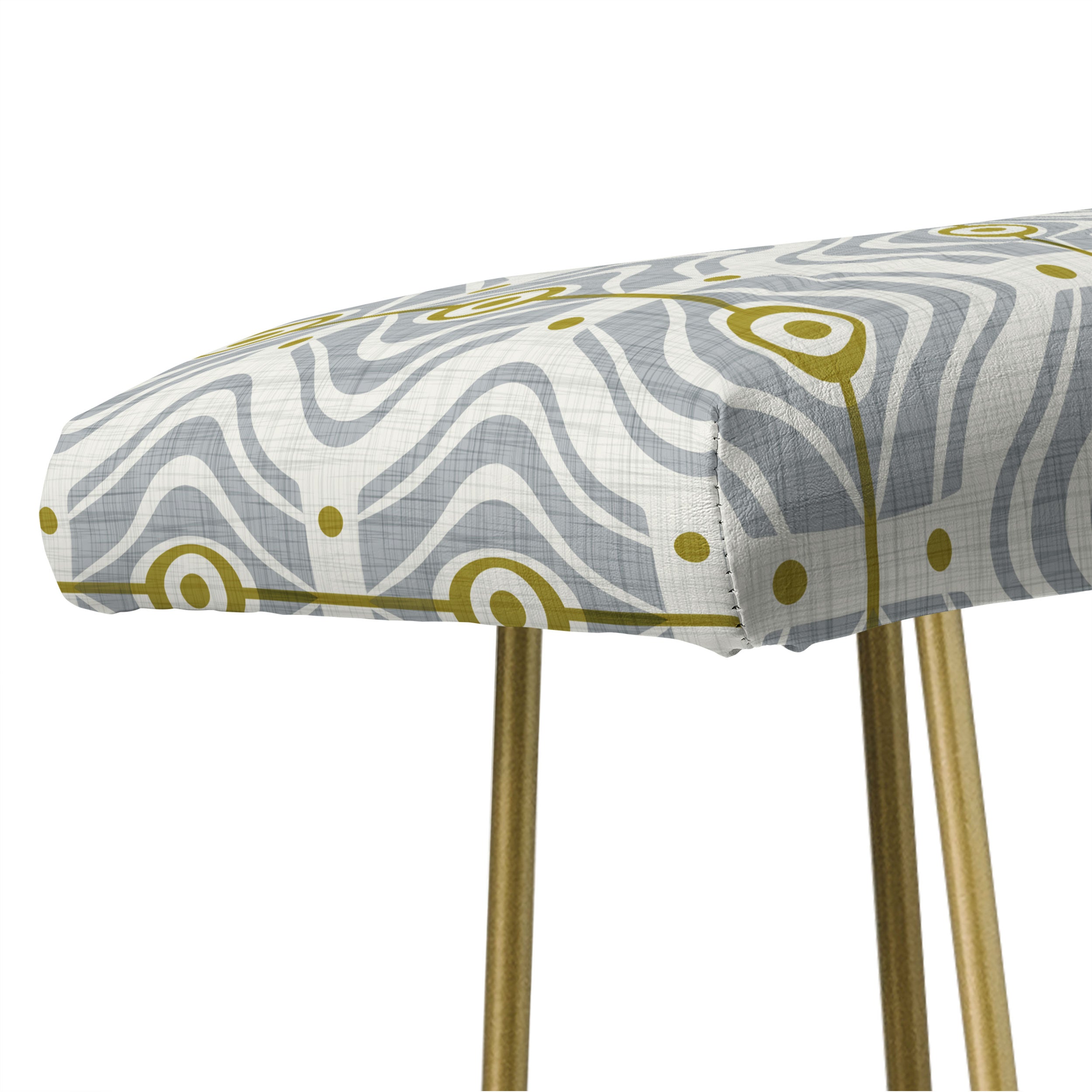 Heather Dutton Bungalow Grey Bench