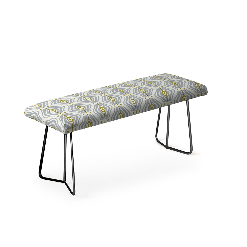 Heather Dutton Bungalow Grey Bench